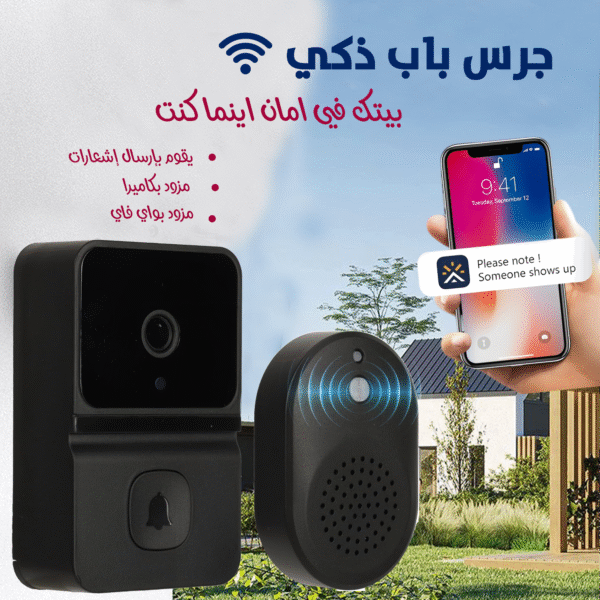 Smart doorbell with camera and app